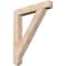 Ekena Millwork Traditional Craftsman Smooth Bracket, Douglas Fir, 5 1/2"W x 40"D x 48"H BKT06X40X48TRA04SDF - alternate 1